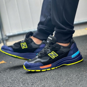 Alternative view of Giày New Balance 992 Made In USA 'Black Purple' M992LT