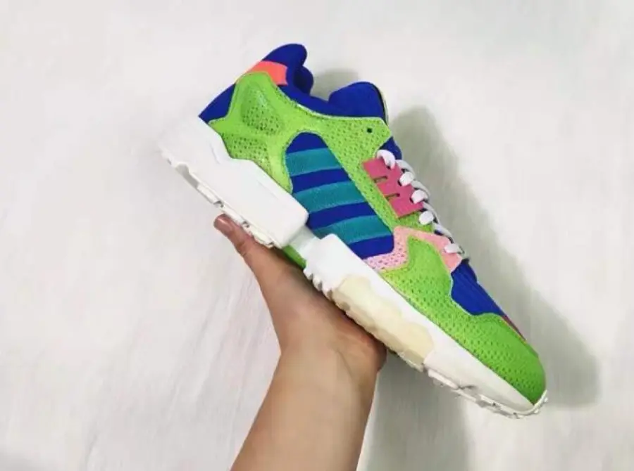 Alternative view of Giày Adidas Parley x ZX Torsion 'Aqua Solar Green' EG3355