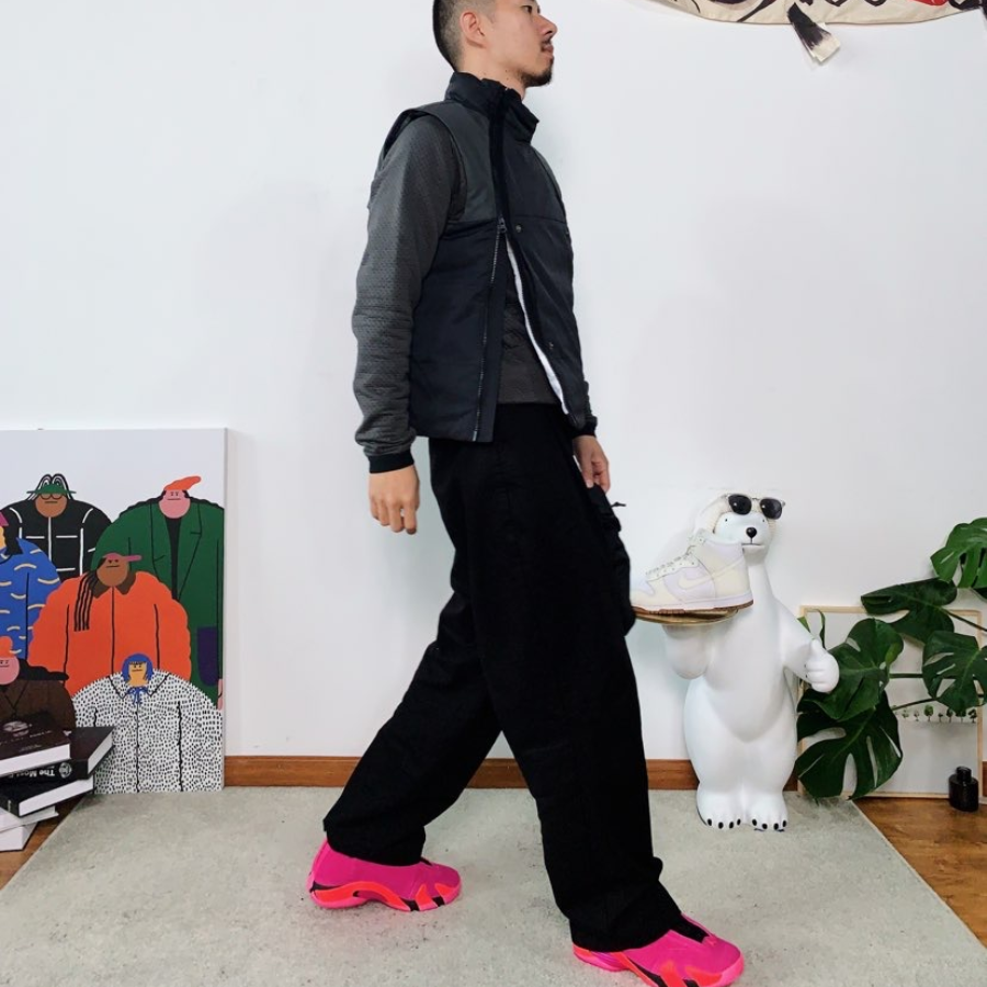 Giày Nike Wmns Air Jordan 14 Retro Low 'Shocking Pink' DH4121-600 - Ảnh 2