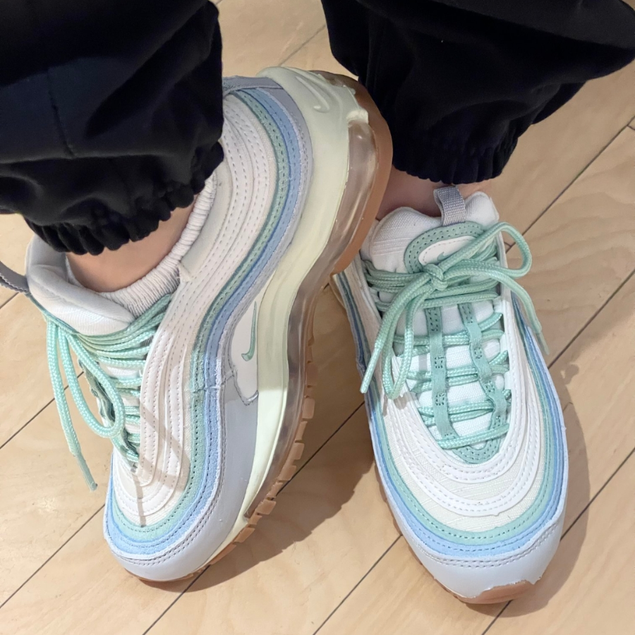 Giày Nike Air Max 97 'Light Blue Reflective Camo' DJ5434-400 - Ảnh 5