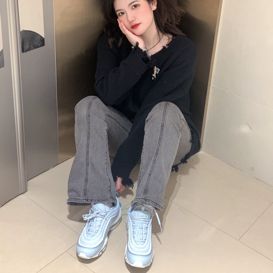 Giày Nike Air Max 97 'Light Blue Reflective Camo' DJ5434-400 - Ảnh 10