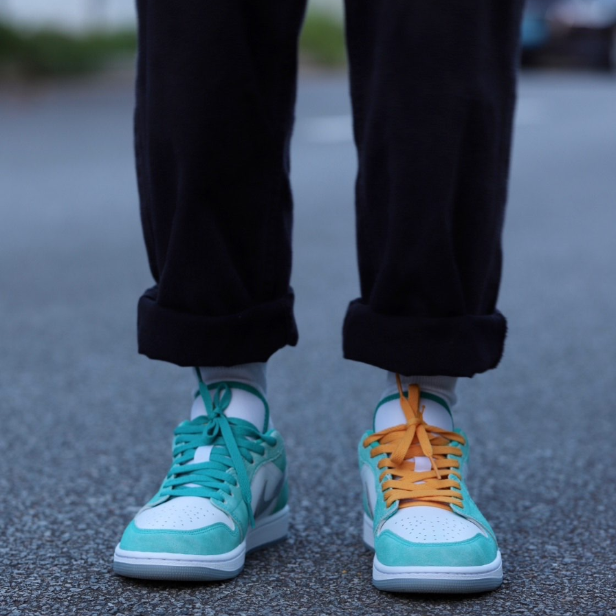 Giày Nike Air Jordan 1 Low 'New Emerald' DN3705-301 - Ảnh 3