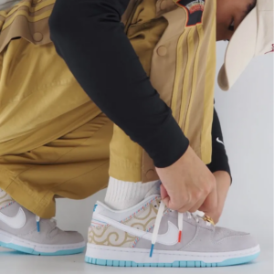 Alternative view of Giày Nike Dunk Low 'Barber Shop Grey' DH7614-500