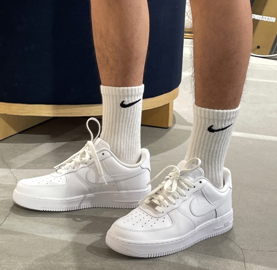 Giày Nike Air Force 1 All White Code Women DD8959-100 - Ảnh 3