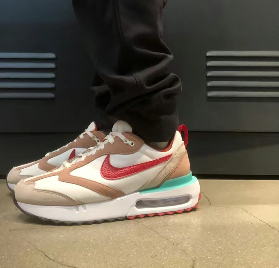 Giày Nike Air Max Dawn Gym Red Sanddrift DQ4976-161 - Ảnh 3