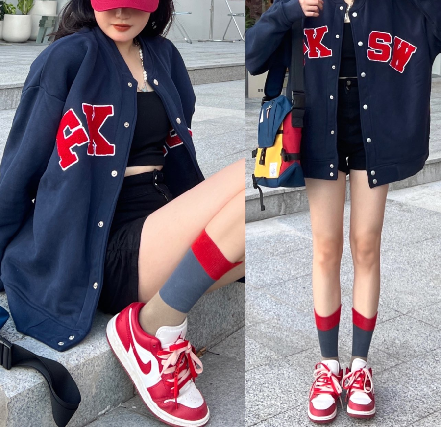 Giày Nike Air Jordan 1 Low Cardinal Red 553560-607 - Ảnh 3