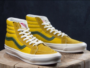 Giay Vans OG Sk8-Hi LX 'Green Sulphur' VN0A4BVBXEM