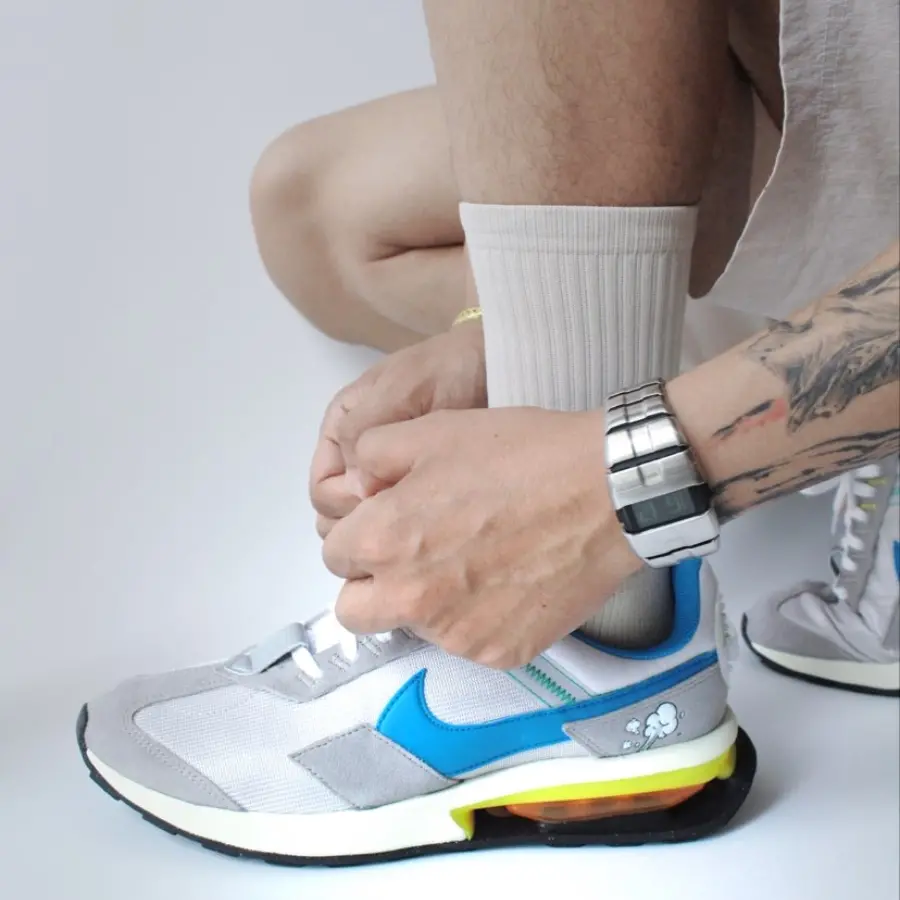 Alternative view of Giày Nike Air Max Pre-Day 'Gray And Blue' DX6056-041