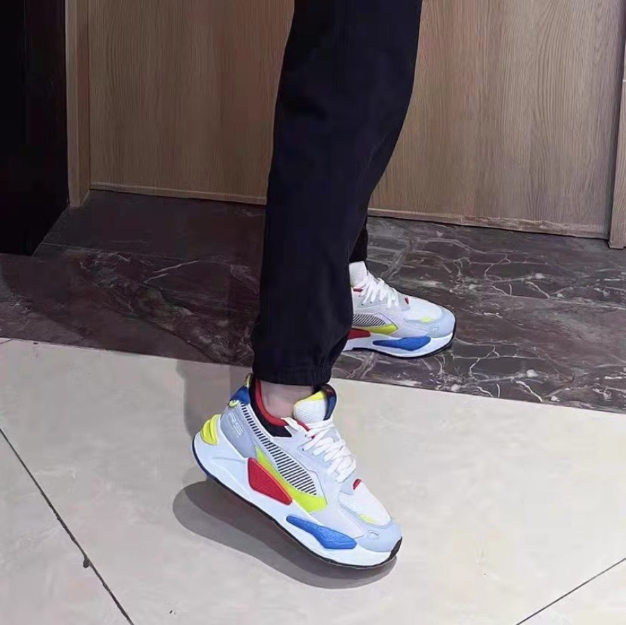 Giày Puma Rs Z White Glacial Blue Yellow 381640-05 - Ảnh 3