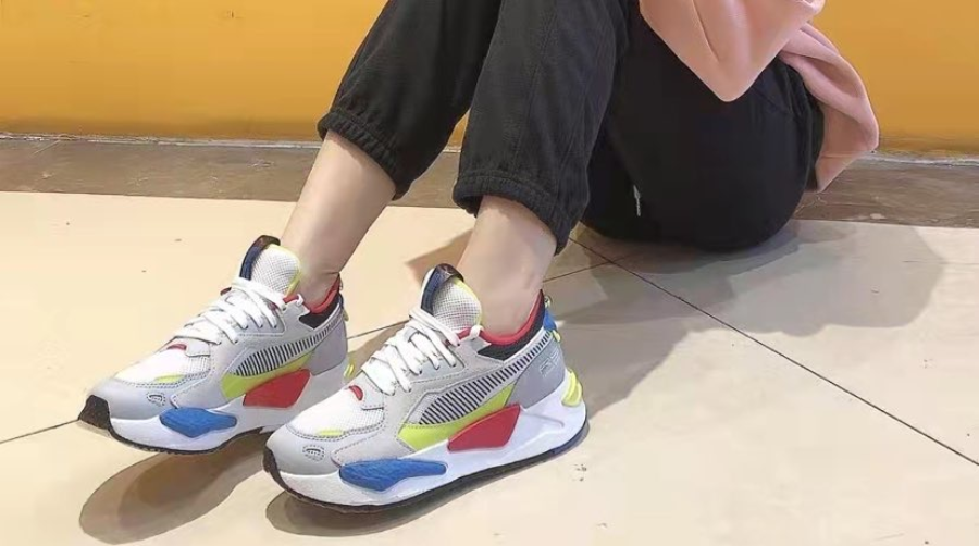 Giày Puma Rs Z White Glacial Blue Yellow 381640-05 - Ảnh 4