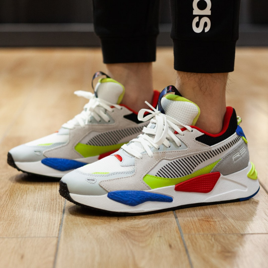 Giày Puma Rs Z White Glacial Blue Yellow 381640-05 - Ảnh 5