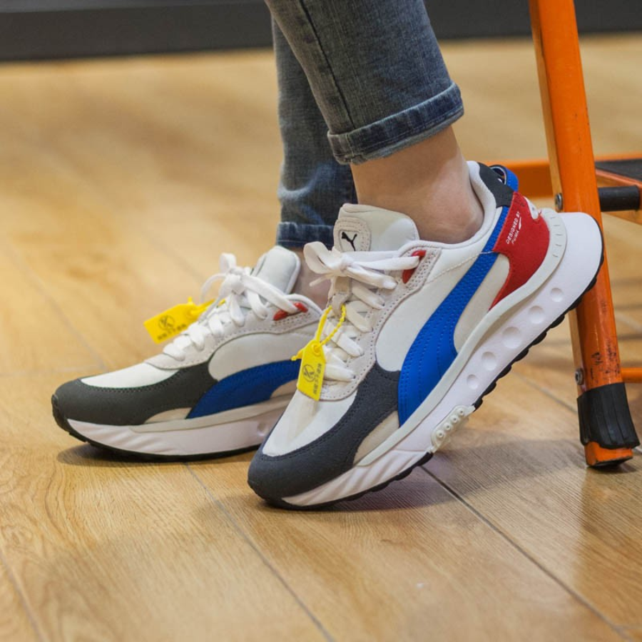 Giày Puma Rs Z White Glacial Blue Yellow 381640-05 - Ảnh 7