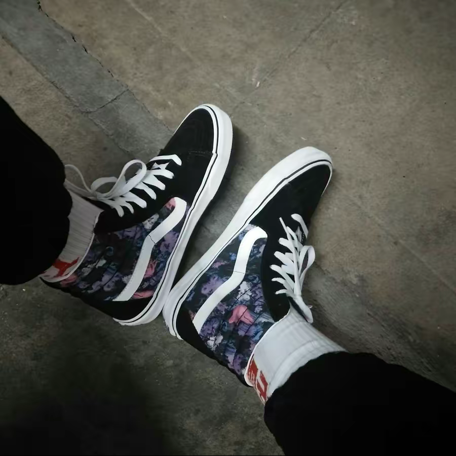 Giay Vans Sk8-Hi 'Warped Floral' VN0A4BV6T7R