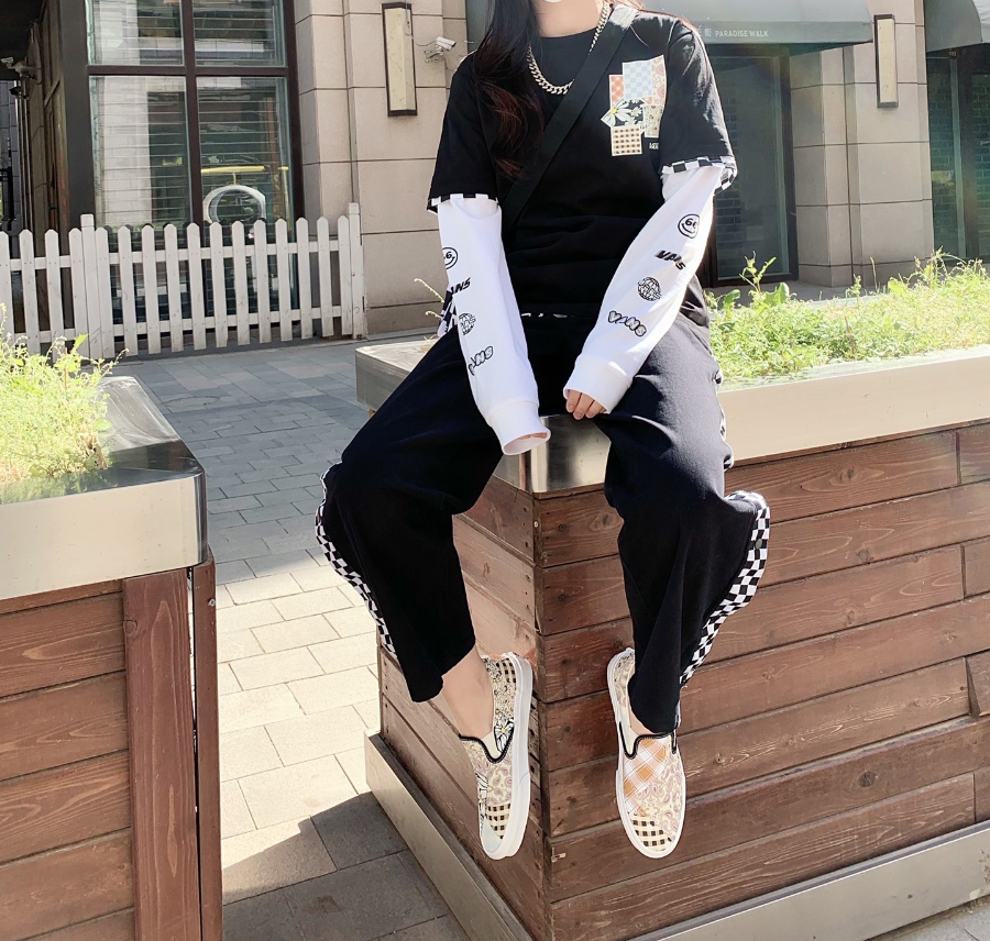 Giày Vans Classic Slip-On 'Meadow Patchwork' VN0A5AO8420 - Ảnh 4