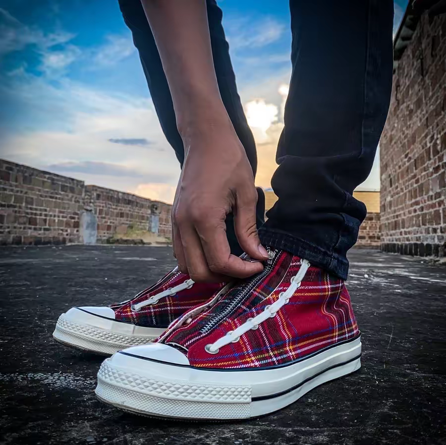 Giày Converse Chuck 70 High 'ZIP' 169257C - Ảnh 6