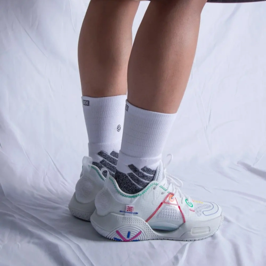 Giày Li Ning Way of Wade 2021 'White Blue' ABAR015-4 - Ảnh 4