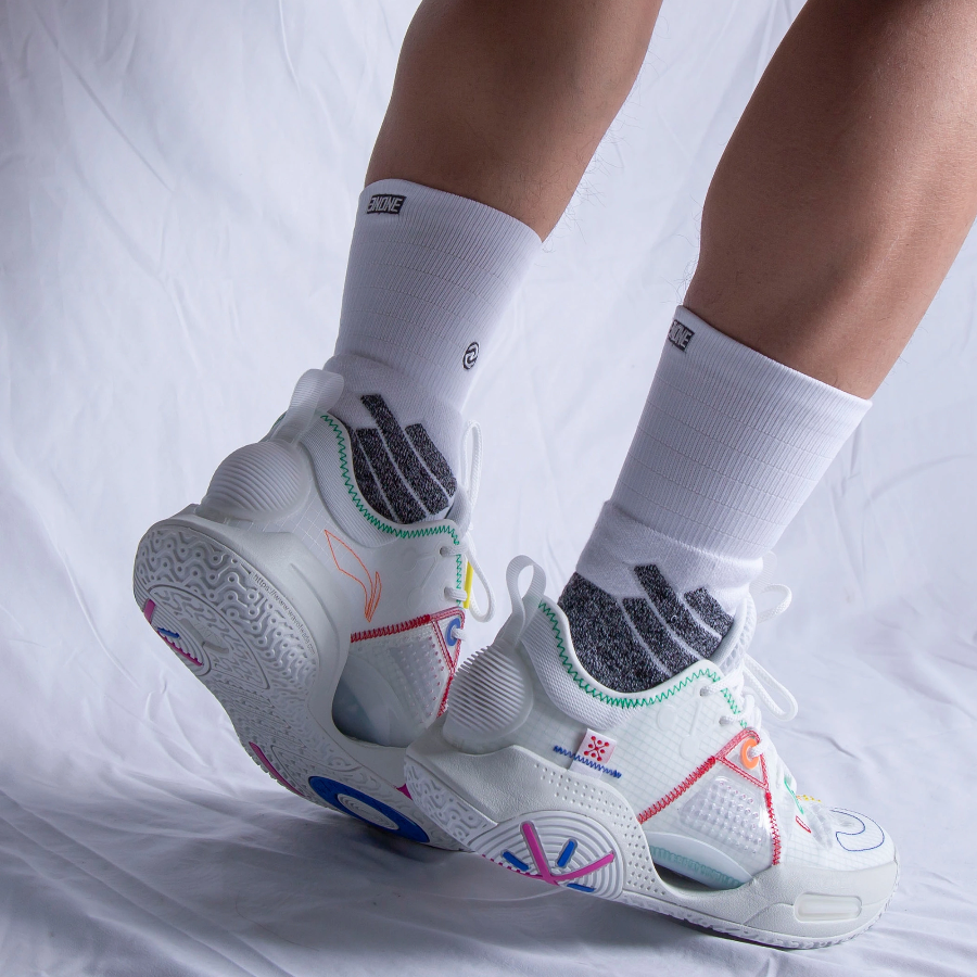 Giày Li Ning Way of Wade 2021 'White Blue' ABAR015-4 - Ảnh 6