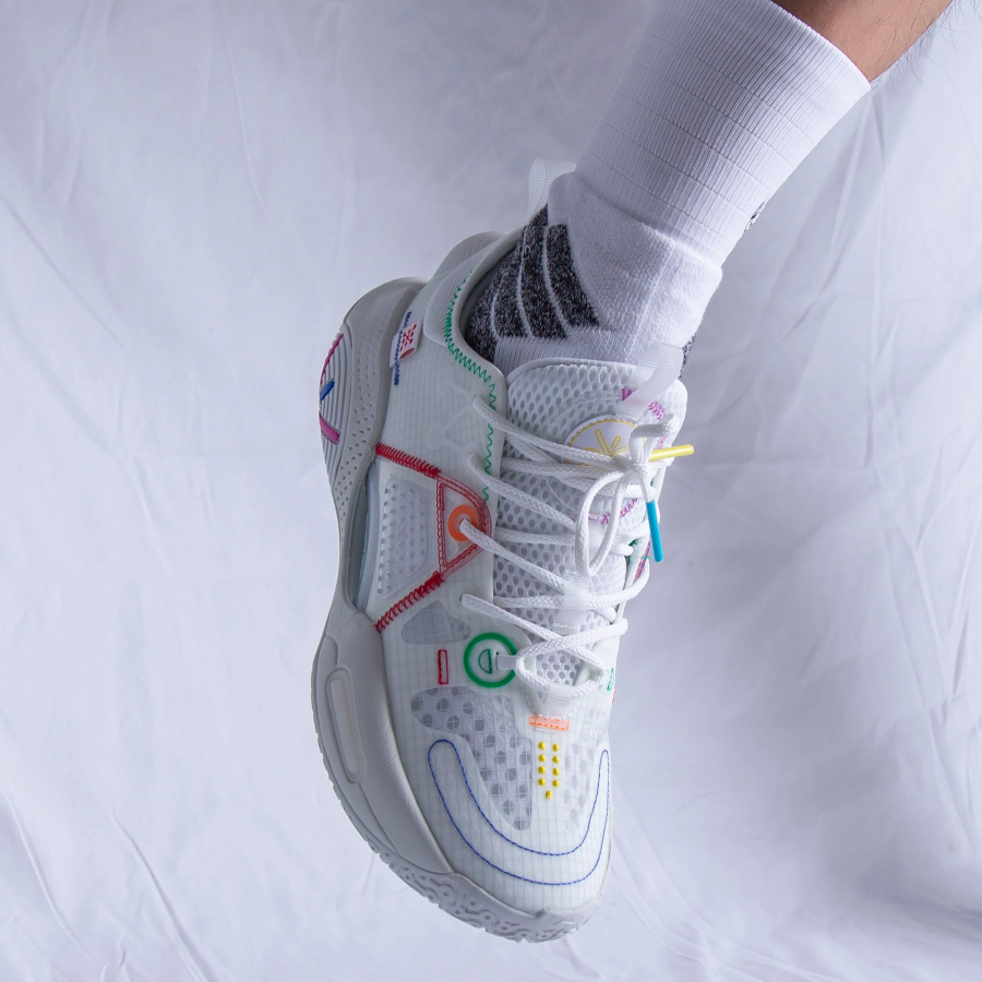 Giày Li Ning Way of Wade 2021 'White Blue' ABAR015-4 - Ảnh 5