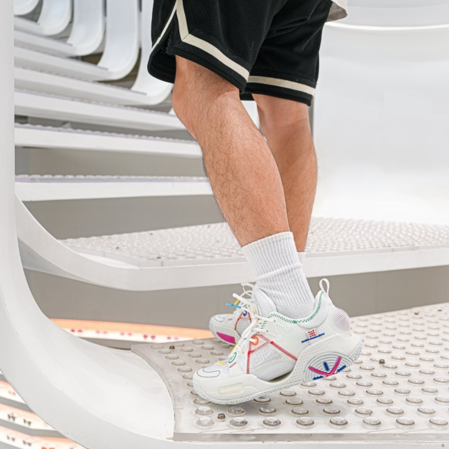 Giày Li Ning Way of Wade 2021 'White Blue' ABAR015-4 - Ảnh 2