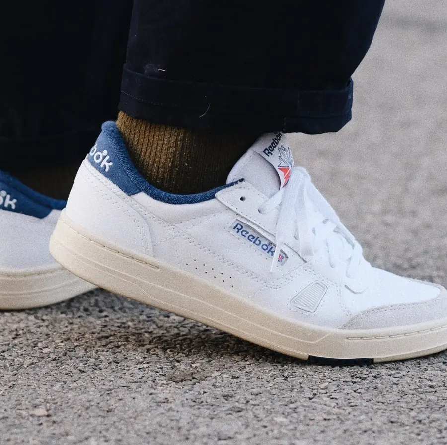 Giay Reebok LT Low-top Court Sneakers 'White' GW5117