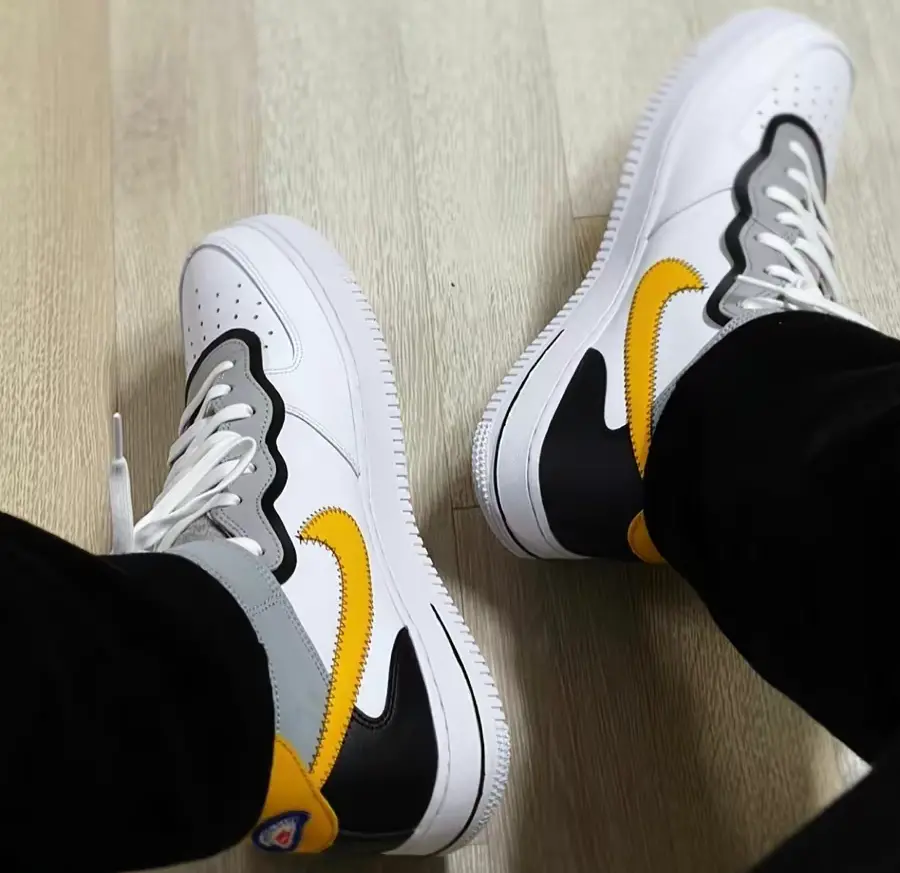 Alternative view of Giày Nike Air Force 1 Mid '07 LV8 'Athletic Club Dark Sulfur' DH7451-101