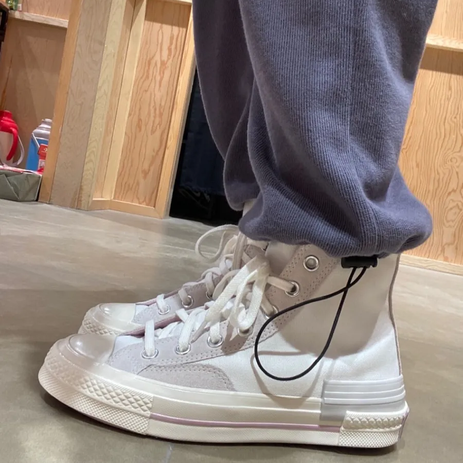 Giày Converse Chuck 70 High 'White Pink' 173101C - Ảnh 2