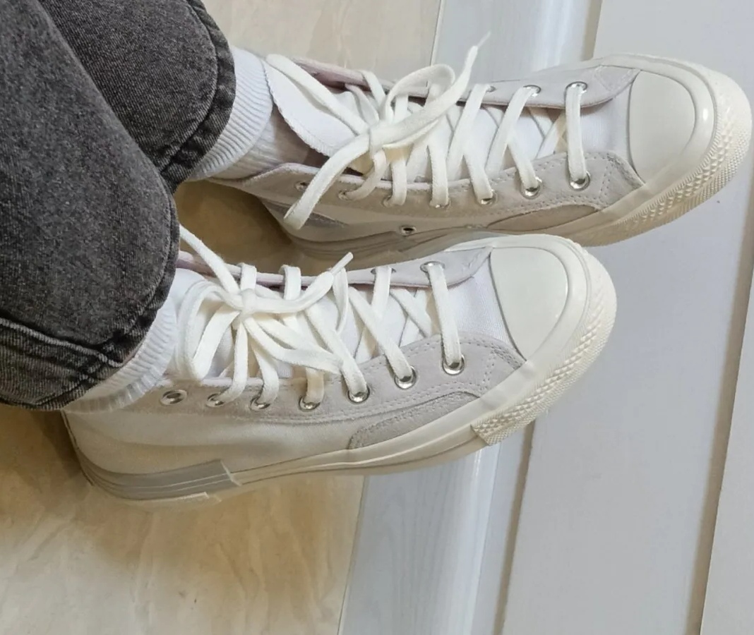 Giày Converse Chuck 70 High 'White Pink' 173101C - Ảnh 4