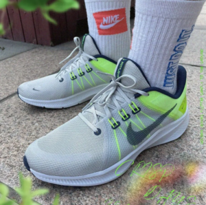Alternative view of Giày Nike Quest 4 'Gray Green' DA1105-003