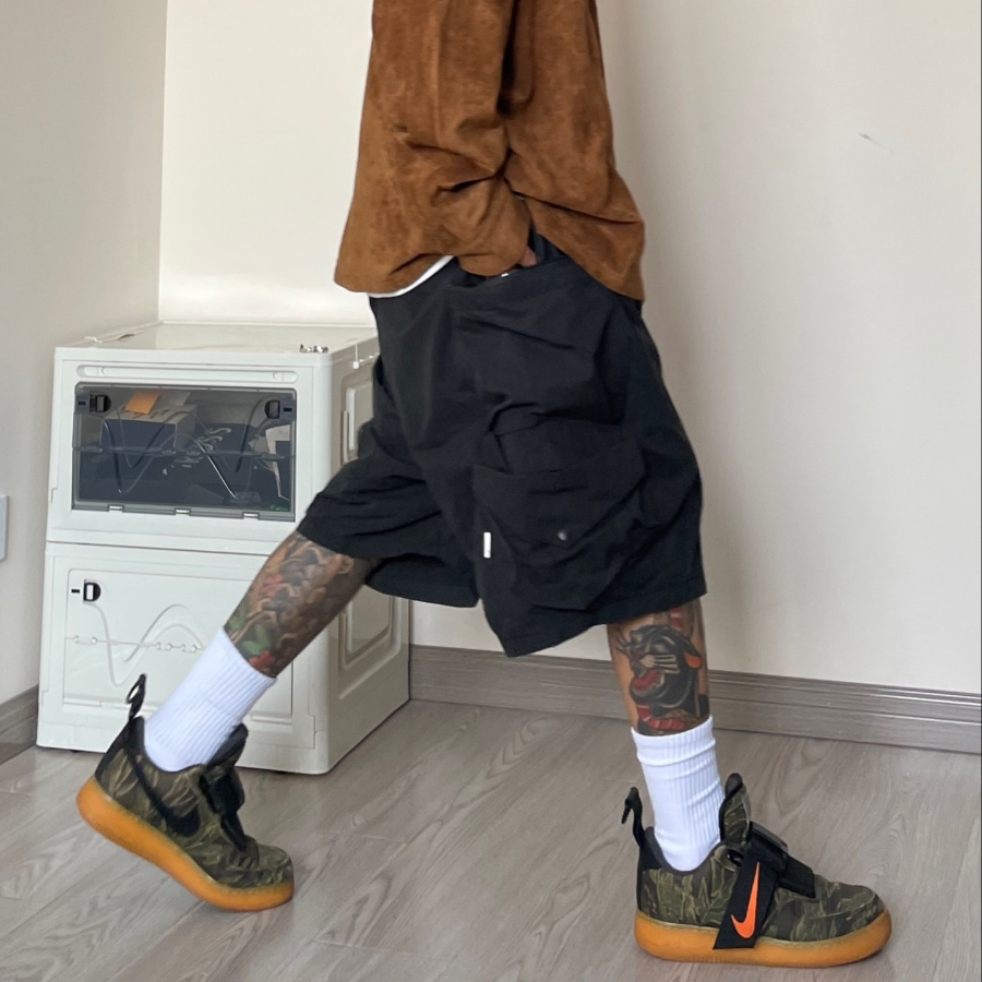 Giày Nike Carhartt WIP x Air Force 1 Utility Low Premium 'Camo' AV4112-300 - Ảnh 2