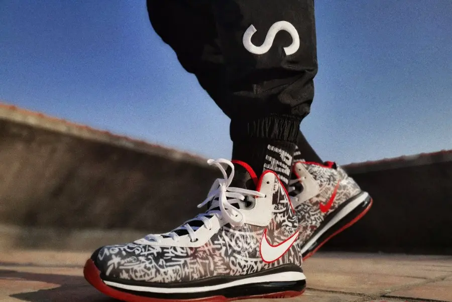 Giày Nike LeBron 8 'Graffiti' DD8306-001 - Ảnh 5