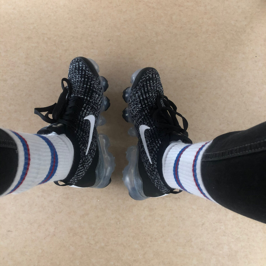 Giày Nike Wmns Air VaporMax Flyknit 3 'Oreo' AJ6910-001 - Ảnh 6