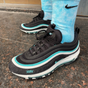 Alternative view of Giày Nike Air Max 97 'Black Sport Turquoise' DN1893-001