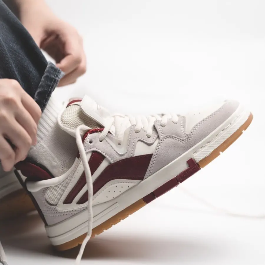 Alternative view of Giày Li Ning Weiwu Skateboard Cultural 'Red White' AECR074-4