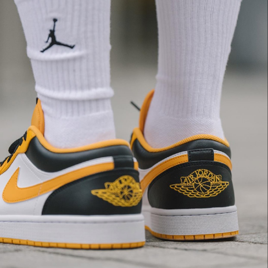 Giày Nike Air Jordan 1 Low 'Taxi' 553560-701 - Ảnh 4