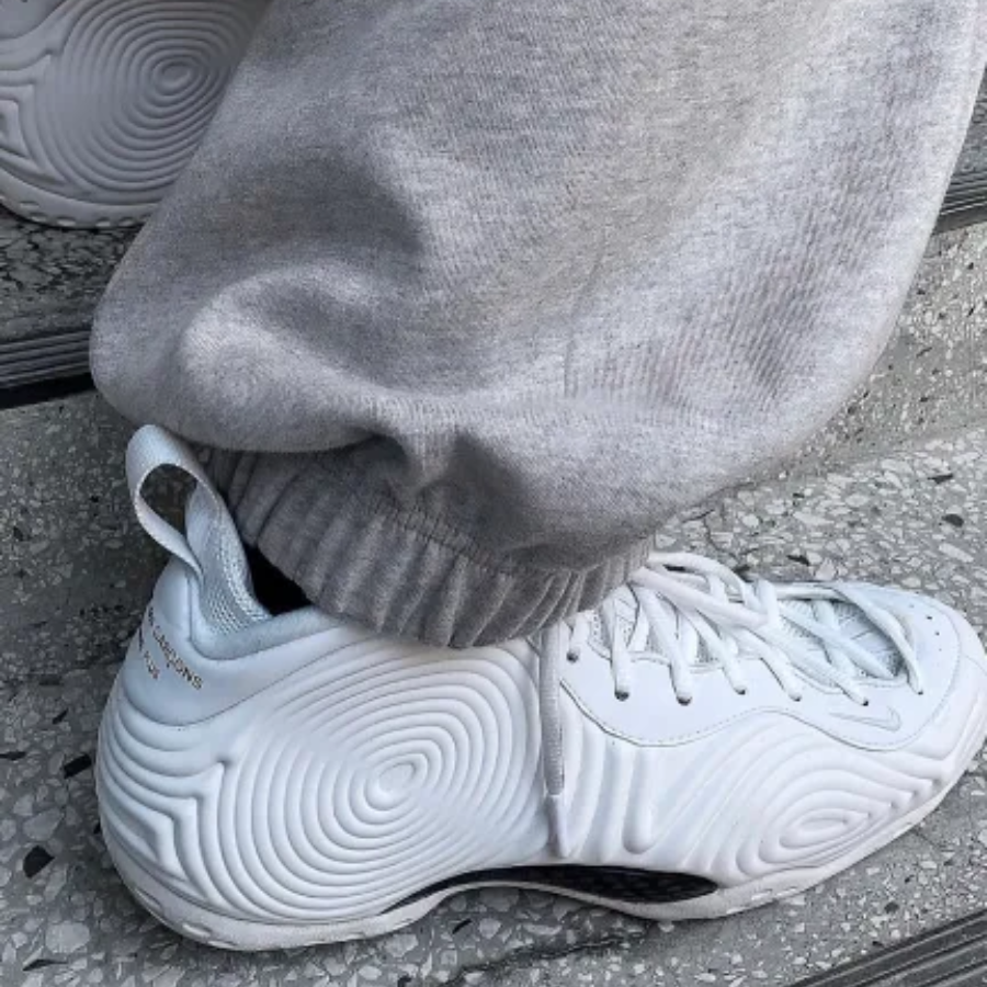 Giày Nike Comme des Garçons Homme Plus x Air Foamposite One 'White' DJ7952-100 - Ảnh 2