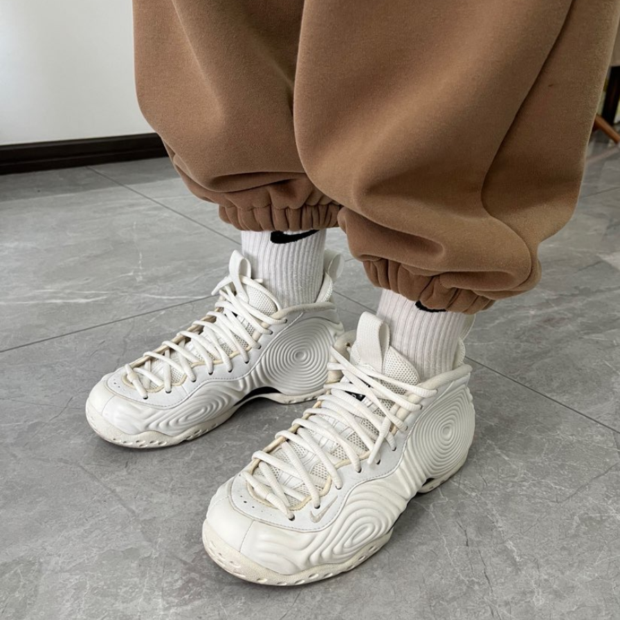 Giày Nike Comme des Garçons Homme Plus x Air Foamposite One 'White' DJ7952-100 - Ảnh 4