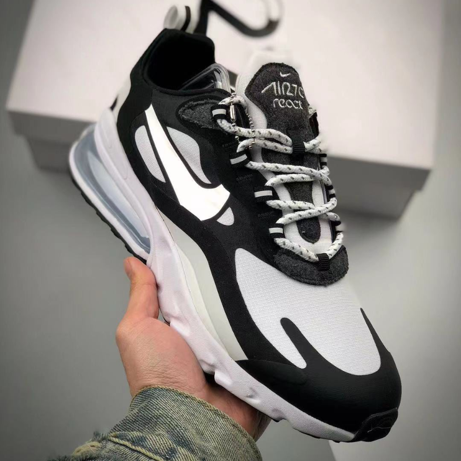 Giày Nike Wmns Air Max 270 'React White Light Black' CQ4805-101 - Ảnh 3