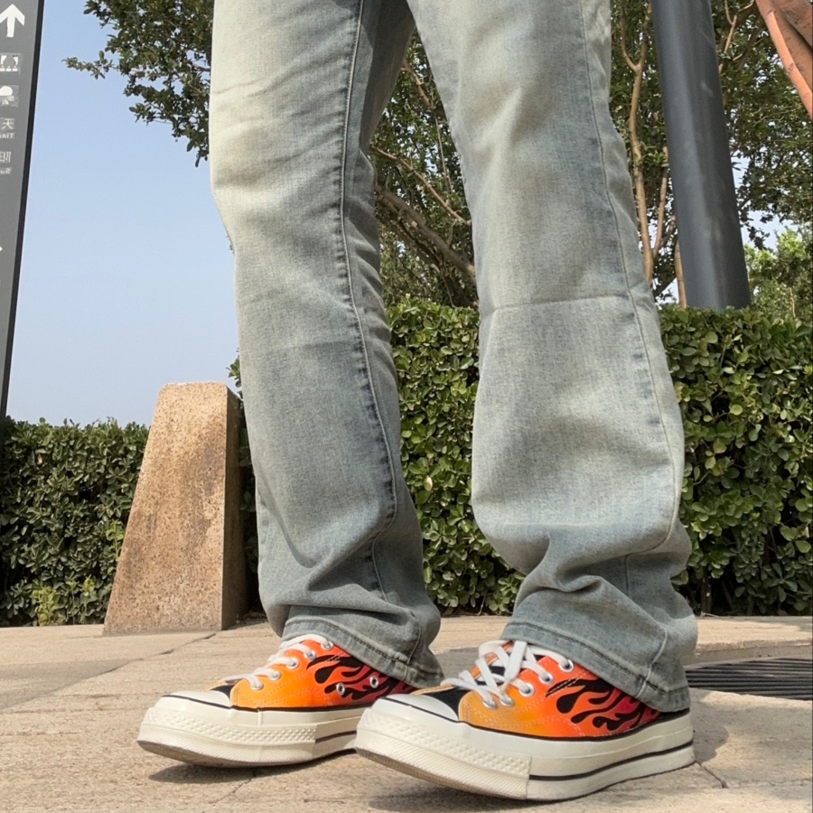 Giày Converse Chuck 70 Low 'Archival Flame Print' 167813C - Ảnh 6