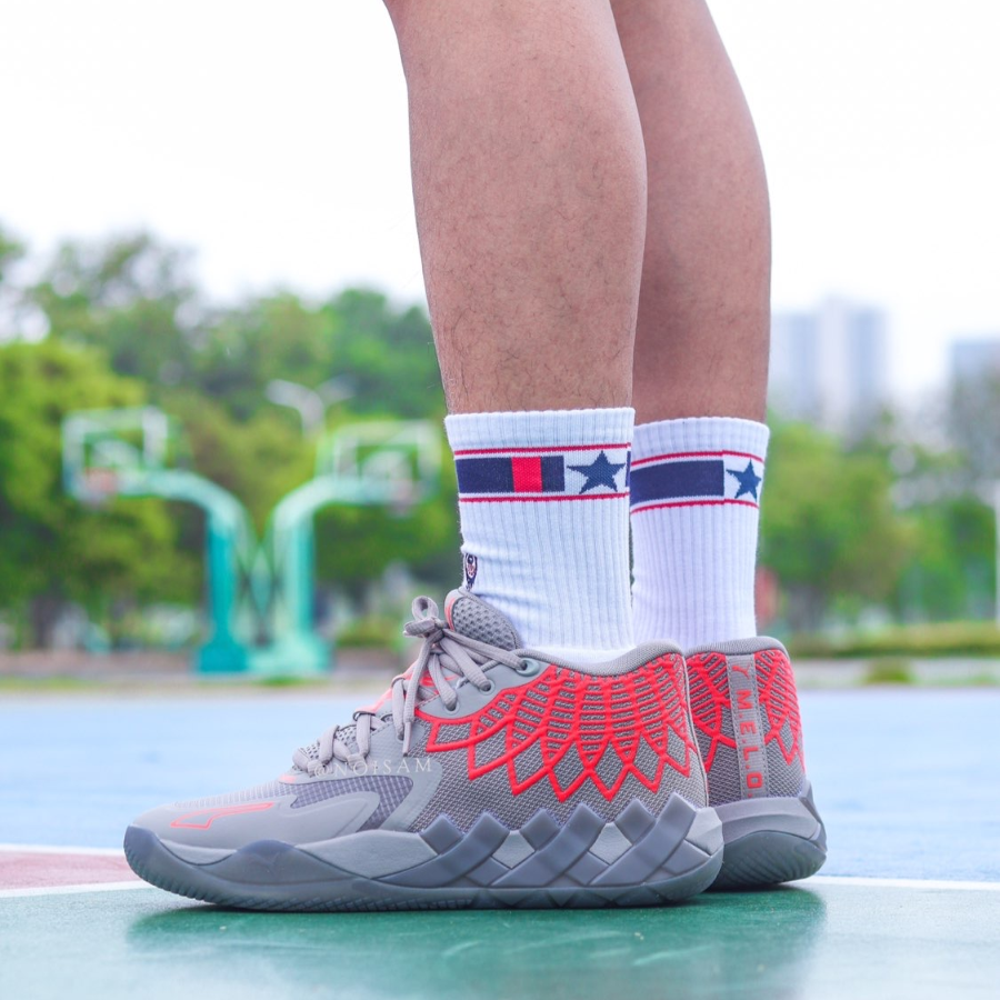 Giày Puma MB.01 'Rock Ridge Red Blast' 376443-09 - Ảnh 6