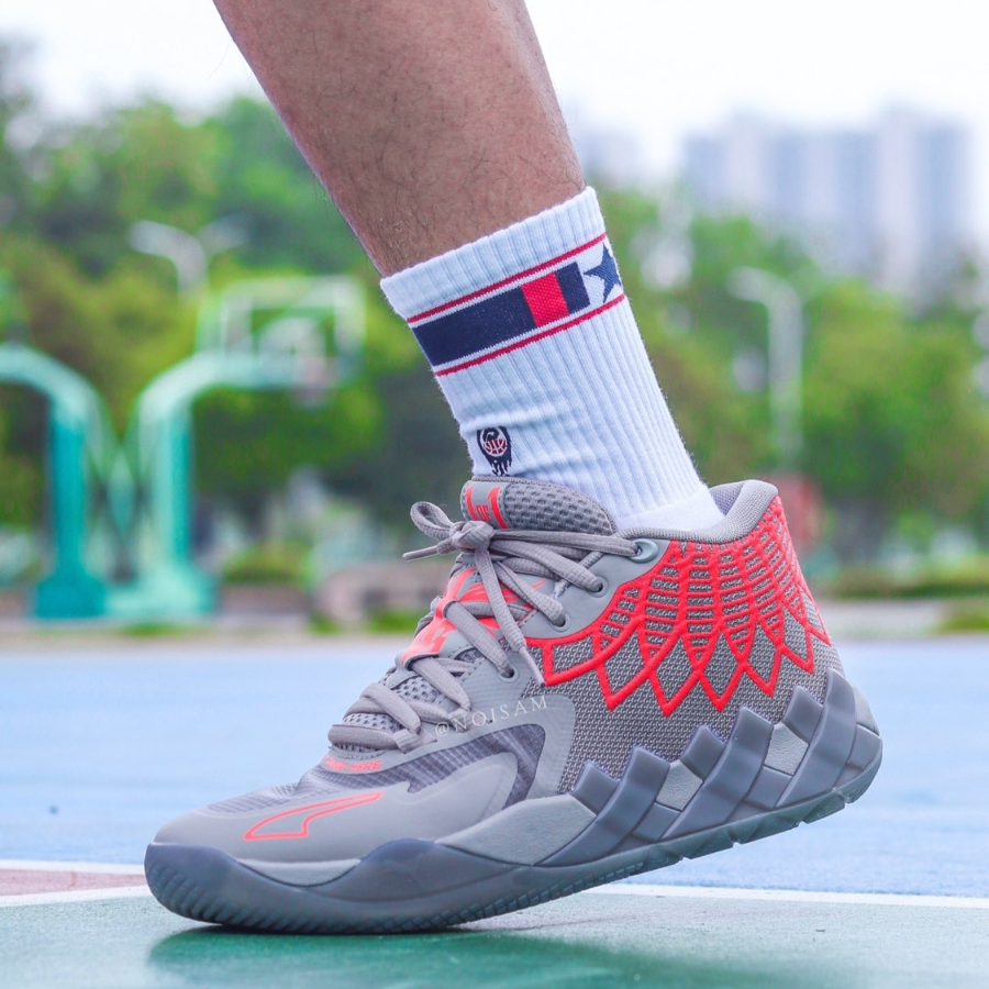 Giày Puma MB.01 'Rock Ridge Red Blast' 376443-09 - Ảnh 5