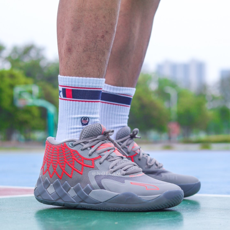 Giày Puma MB.01 'Rock Ridge Red Blast' 376443-09 - Ảnh 3