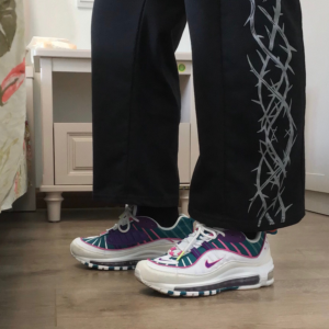 Alternative view of Giày Nike Wmns Air Max 98 'Teal Purple' CI3709-301