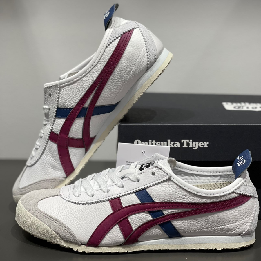 Giày Onitsuka Tiger Unisex Mexico 66 'White Dried Berry' 1183A201-114 - Ảnh 3