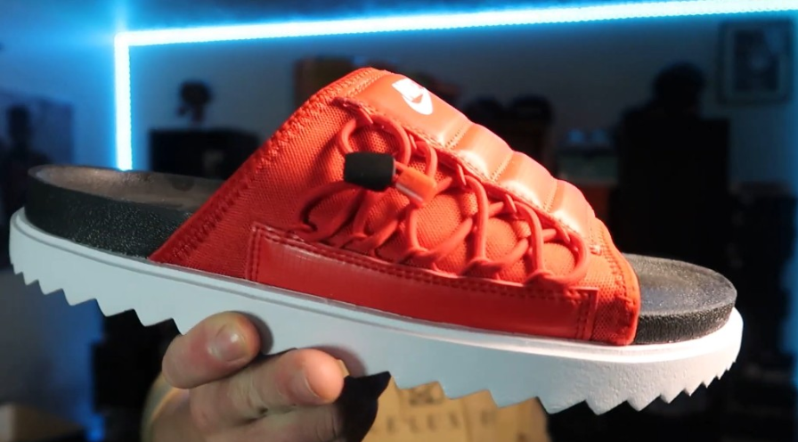 Dép Nike Asuna Slide 'Street October Red Black' CI8800-001 - Ảnh 3