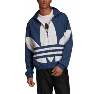 Alternative view of Áo Adidas Big Trefoil Track Jacket Blue FM9894
