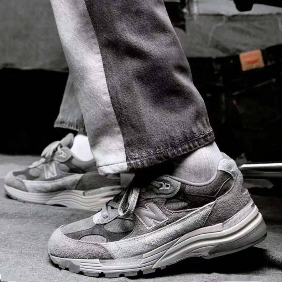 Giày New Balance Levi’s x 992 'Grey Denim' M992LV - Ảnh 2