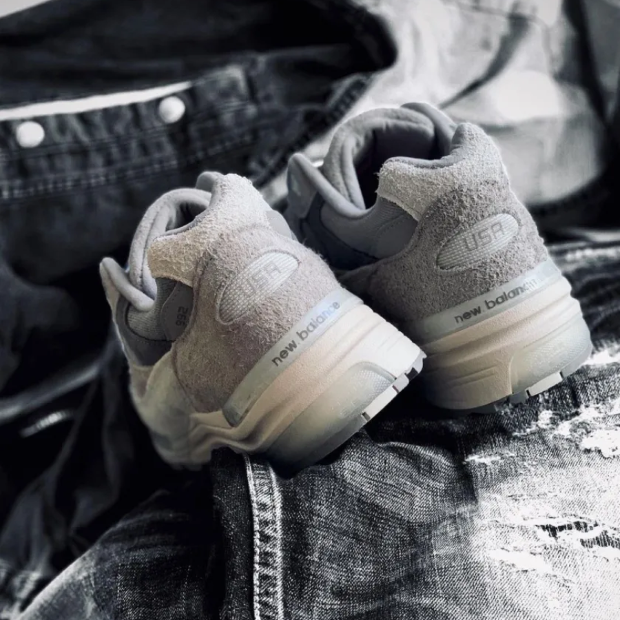 Giày New Balance Levi’s x 992 'Grey Denim' M992LV - Ảnh 8