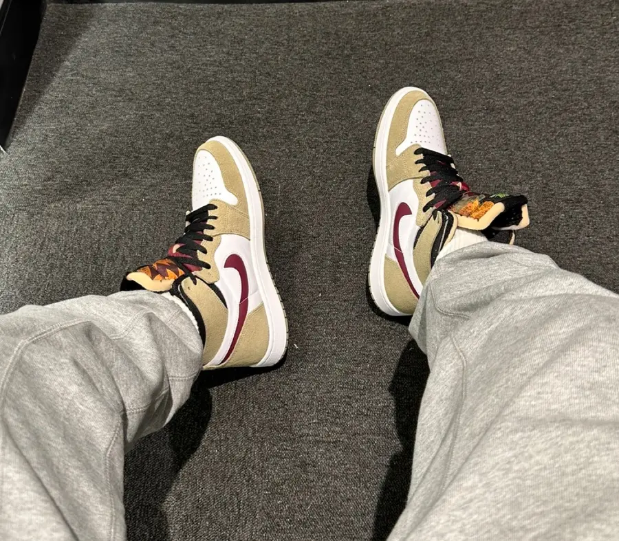 Alternative view of Giày Nike Air Jordan 1 Zoom 'Neutral Olive' CT0978-203