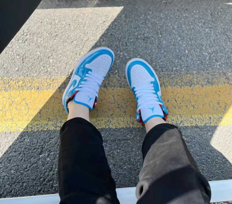 Giày Nike Air Jordan 1 Low 'Barcelona' DC6991-400 - Ảnh 3