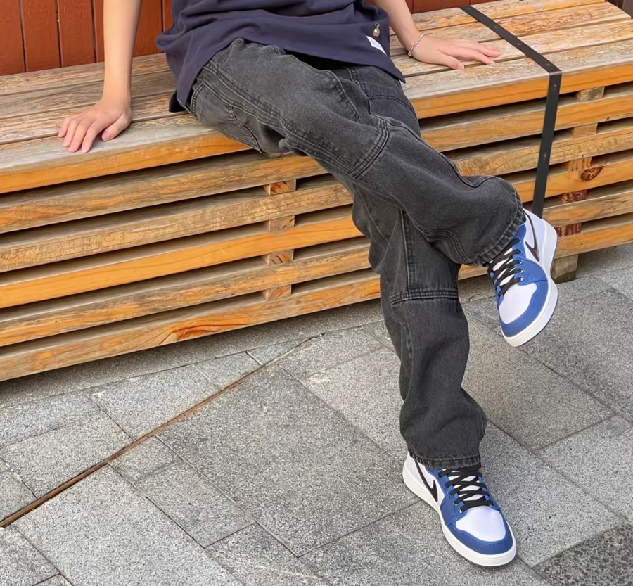 Giày Nike Air Jordan 1 KO 'Storm Blue' DO5047-401 - Ảnh 6